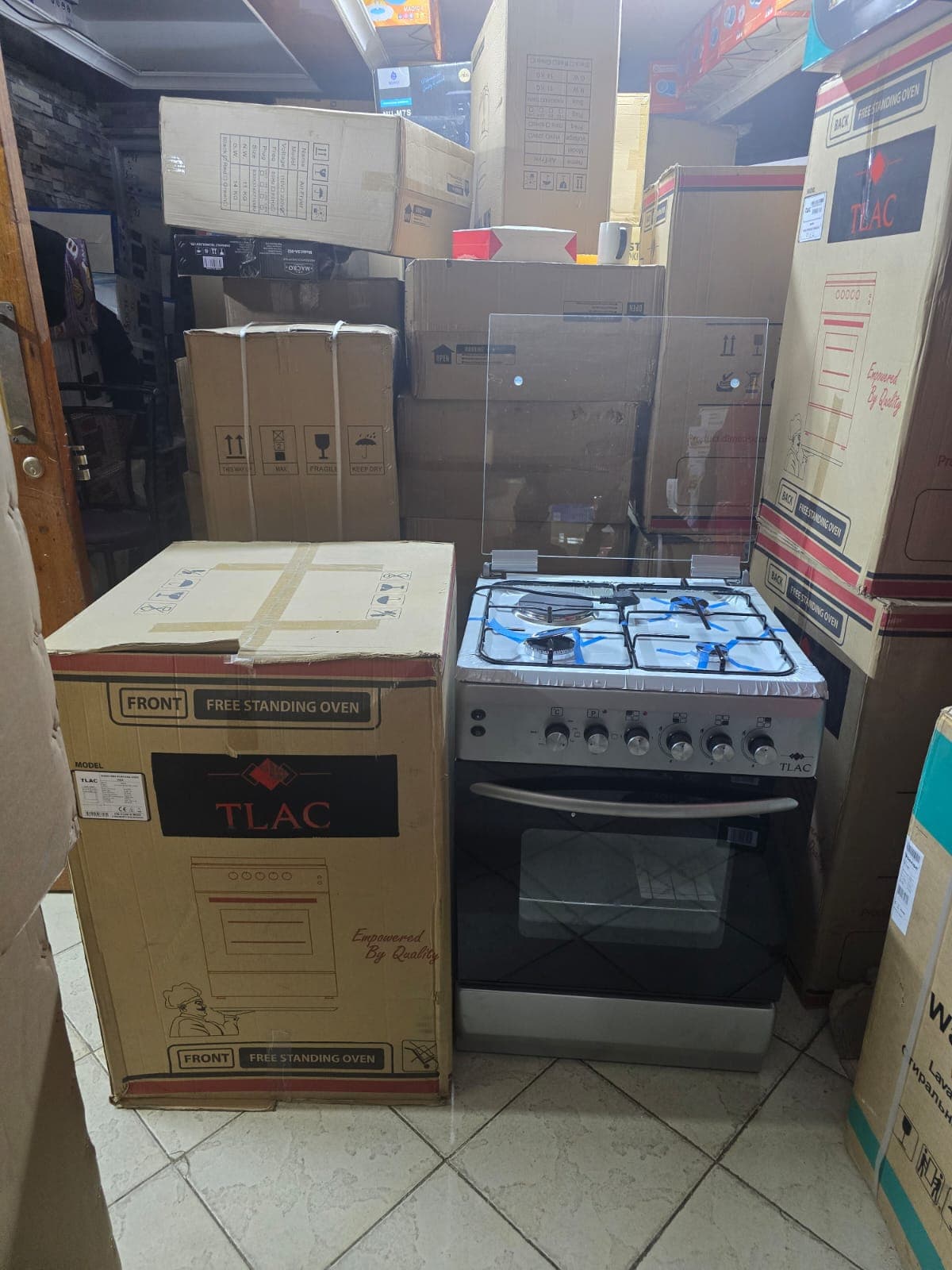 TLAC 60*60 Tlac  3+1 standing cooker